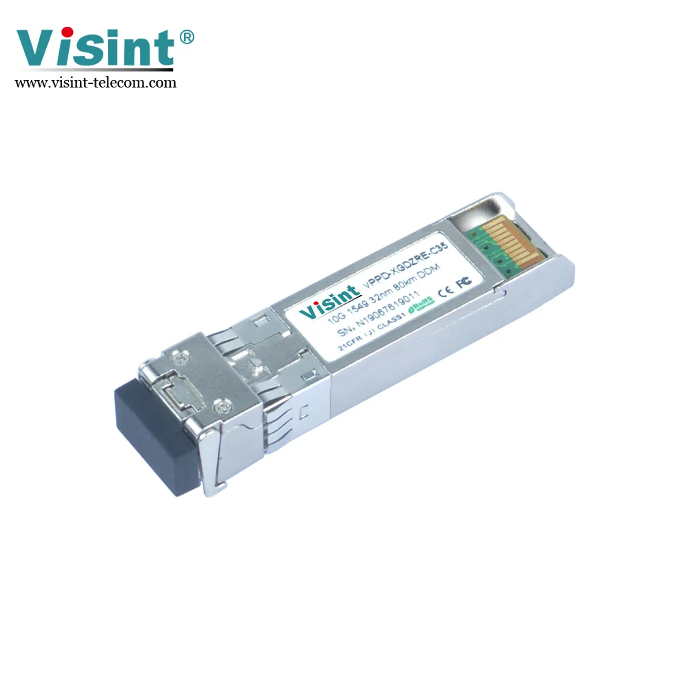 

10Gb/s DWDM SFP+ 80km Transceiver