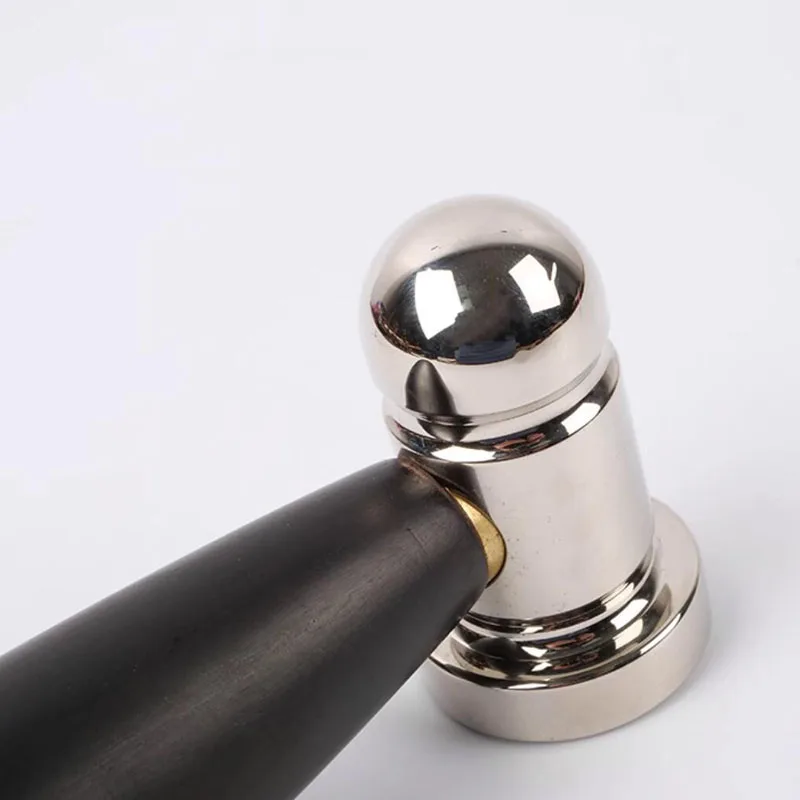 MINI 304F шариковый молоток из нержавеющей стали японская твердость HRC24 DIY кожаный