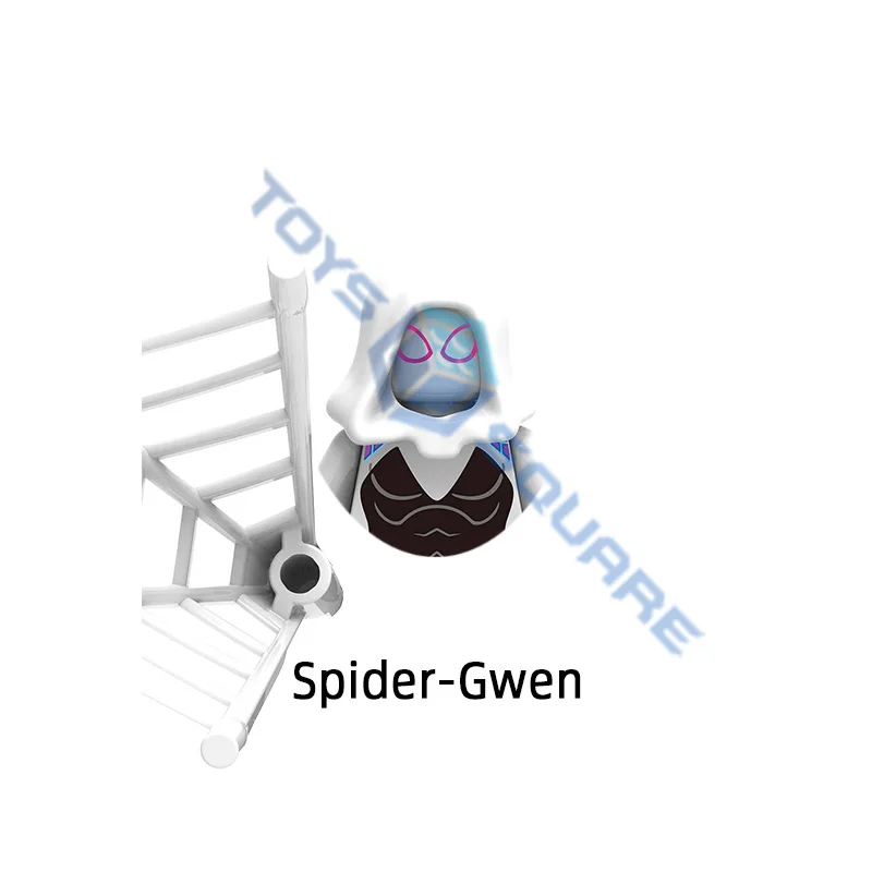 The Ghost Spider Green Kingpin Goblin Man Gwen Miles Scorpion Model Building Blocks MOC Bricks Set Gifts Toys images - 6