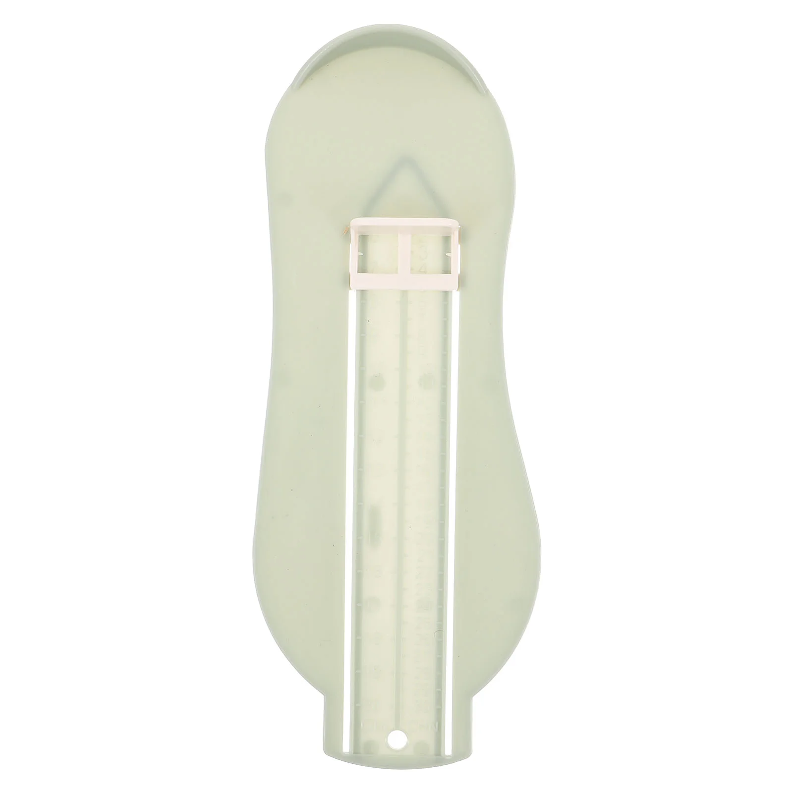 Измеритель стопы для малышей инструмент измерения размера обуви линейка (синий)