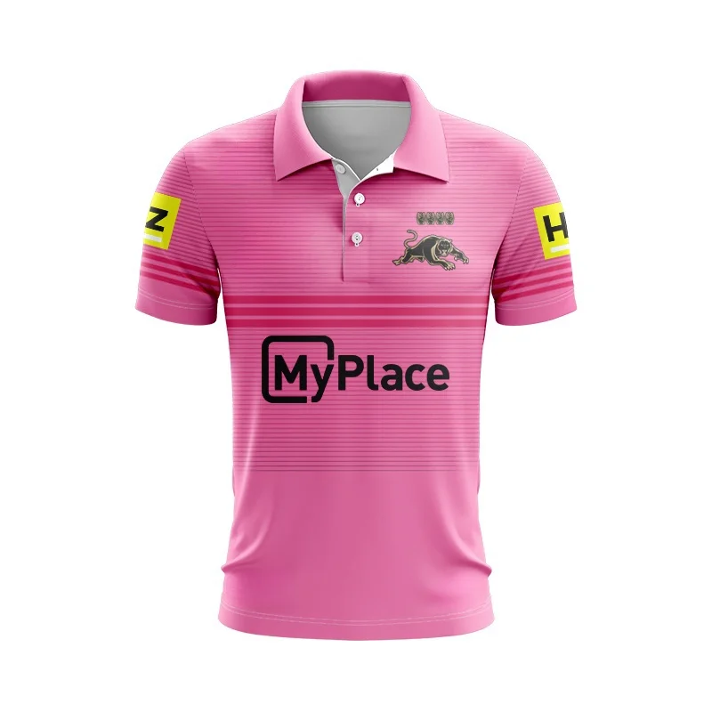 Рубашка-поло Pengris Black Panther Rugby Championship 2024.