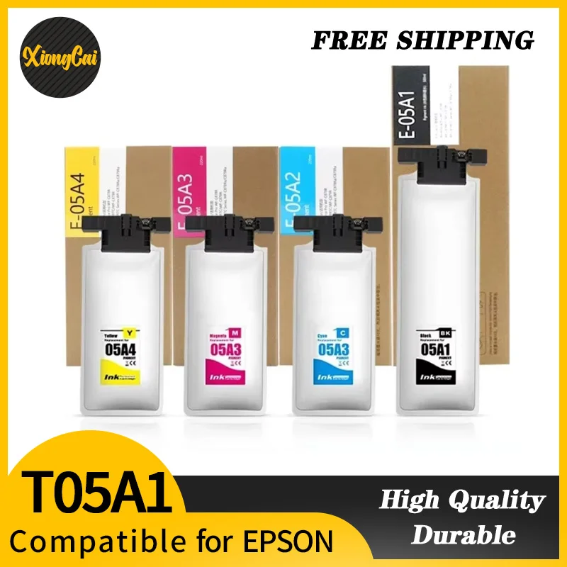 T05A1-картридж T05A4 с пигментными чернилами для Epson WorkForce Pro WF-C878R WF-C879R C878R C879R Сумка