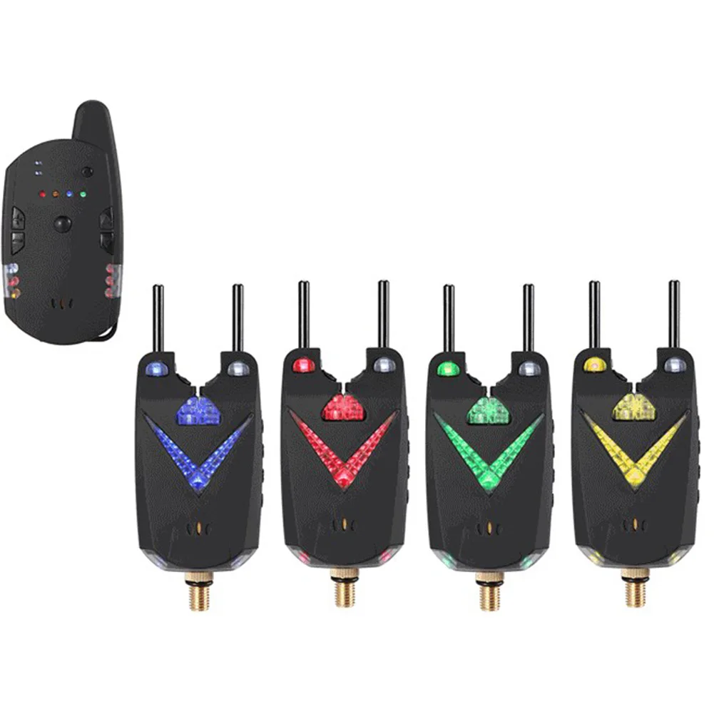 

Alarm Fishing Alarm Alarm Receiver Carp Fishing Bite Fishing Bite With LED Alarm Indicator Brand New Heat Resistance