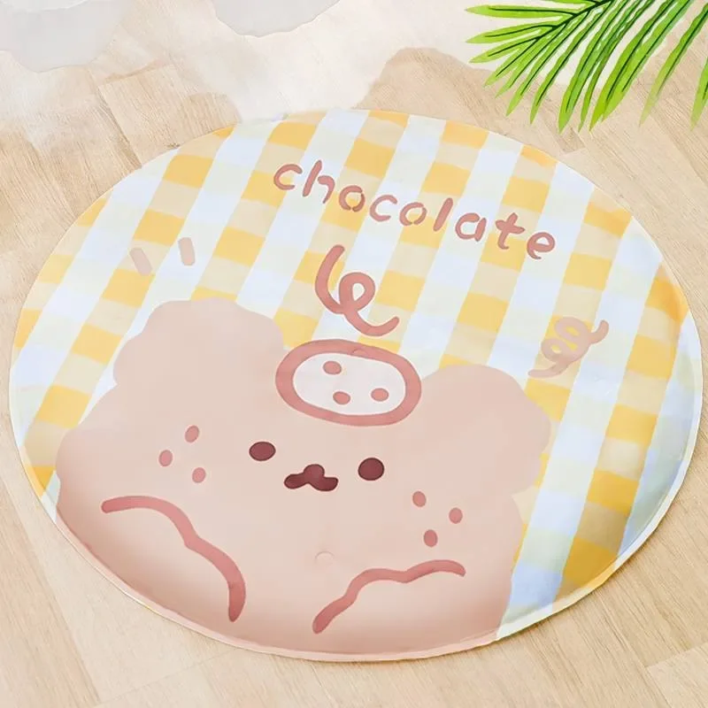 Коврик для ледяного кота домашних животных летний охлаждающий гель устойчивый к