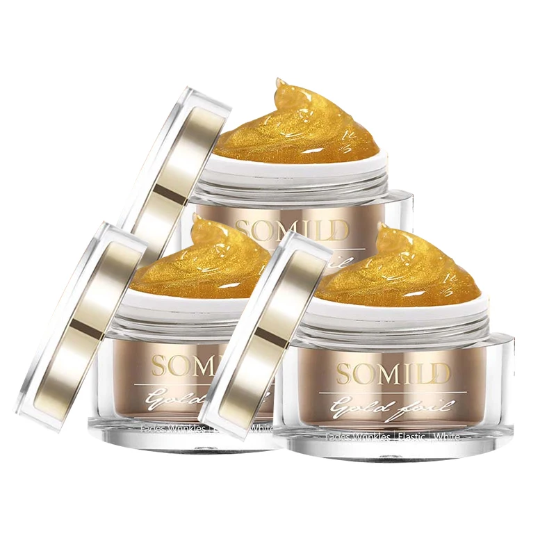 

3Pcs 24K Gold Snail Wrinkle Remover Cream Firming Lifting Face Skin Fade Fine Lines Anti-aging Moisturizer Nourish Care Products