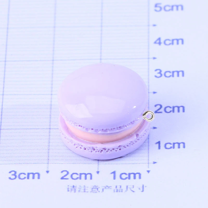 10 шт. глянцевые макароны для торта еды смолы подвески кабошон изготовление