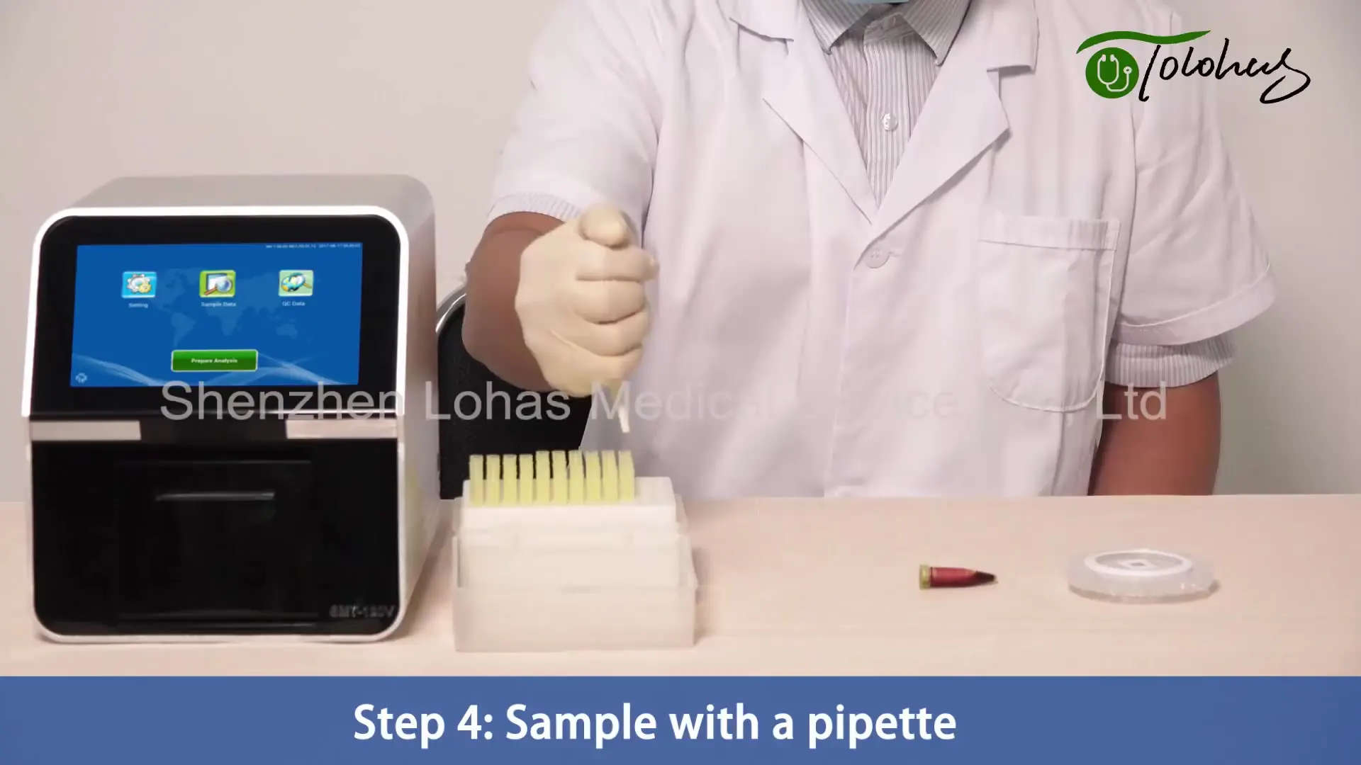 

LHB120 Seamaty Biochemistry Dry Chemistry Analyzer Reagent Customizable Lab