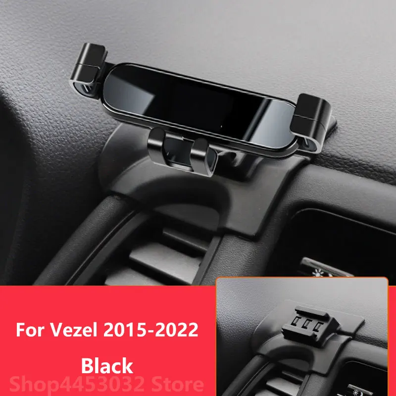 

Автомобильный держатель для Honda Vezel 2022-2015, кронштейн для крепления, вращающийся держатель для GPS, аксессуары, 3 цвета