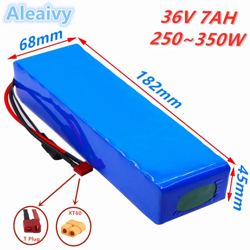

36V 7Ah 10S2P 18650 Rechargeable battery pack 7000mAh,modified Bicycles,electric vehicle 42V Protection PCB +42V Charger