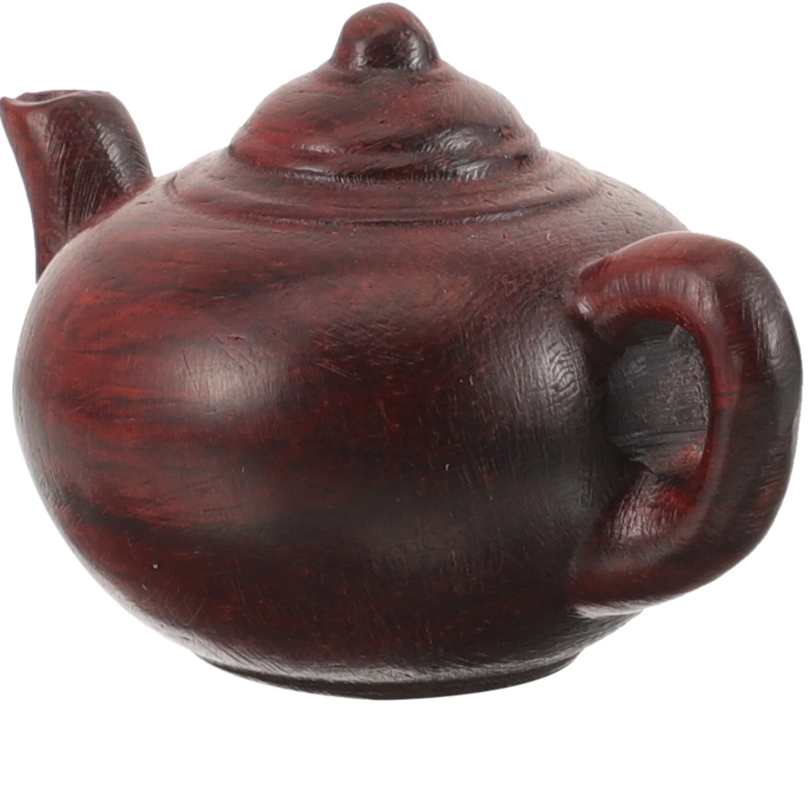 Wood Key Pendant Keychain Accessories Decoration Animal Statue Charms Teapot Pendants Keyring Wooden