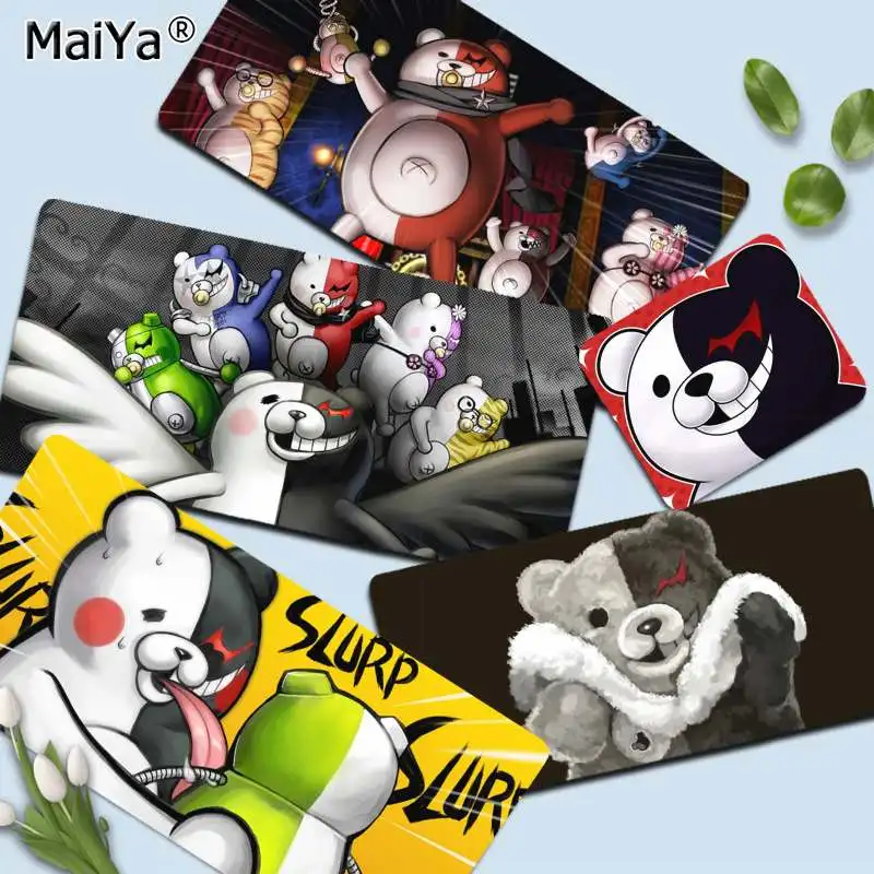 

MaiYa Danganronpa Monokuma Cute Bear New Designs Gamer Speed Mice Retail Large Mousepad For Keyboards Mat Mousepad For Gift