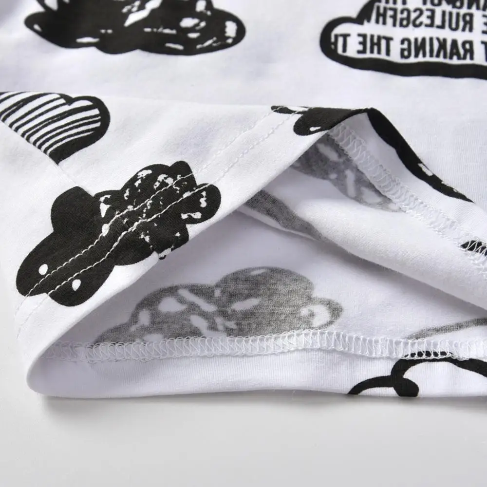 Комплект одежды для новорожденных мальчиков хлопковая футболка с длинным