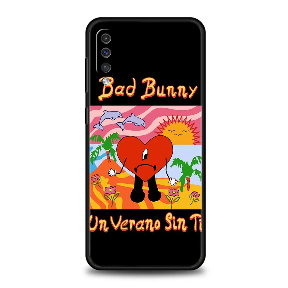 Чехол для телефона Samsung A24 A12 A14 A32 A50 A70 A20E A20S A10S A22 A40 A34 A54 A42 A52 5G A02S A04s Un Verano Sin Ti Bad Bunny