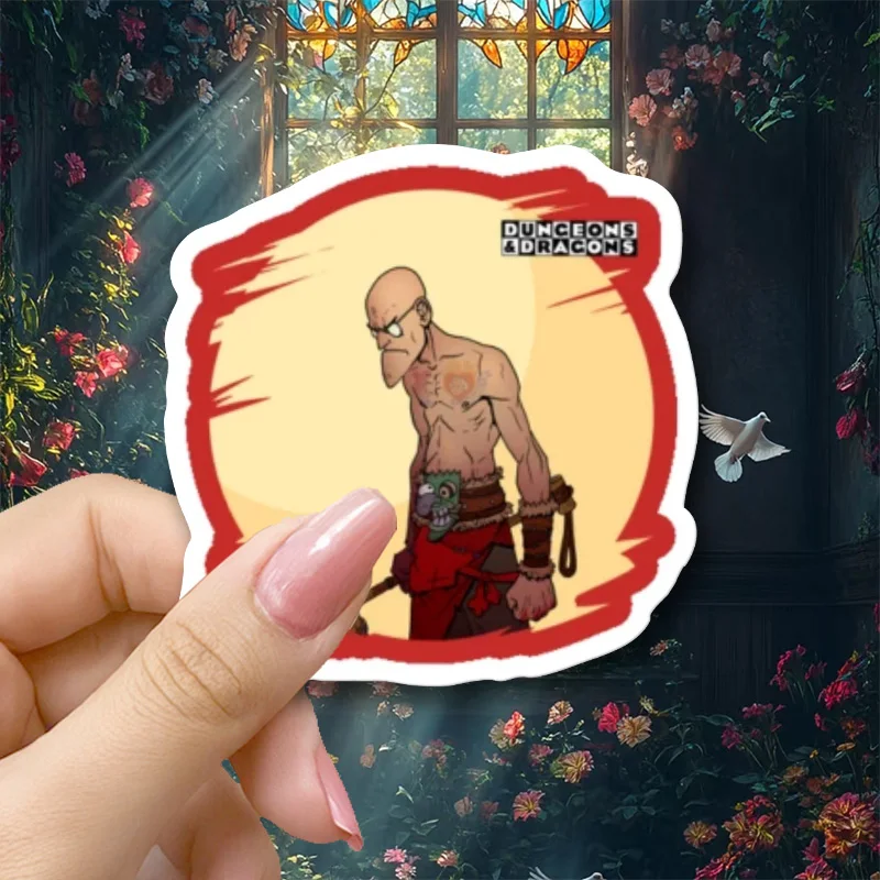 Фото Наклейка Eustace Bagge Barbarian для ноутбуков, бутылок с водой, блокнотов, чехлов для телефонов, багажа, шлемов №1