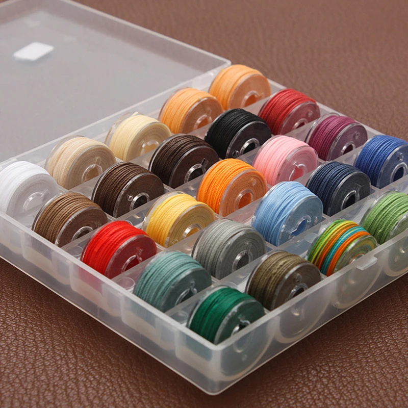 

25 Color Wax Rope Set 0.45 0.55 0.65mm Round Wax Rope Kit for Diy Jewelry Making Accessories Handmade Beaded Cord Supplies