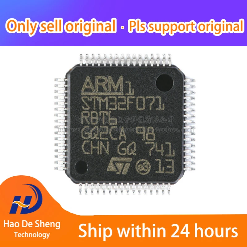 

10 шт./лот STM32F071RBT6 STM32F071 RBT6 LQFP-64 новая Оригинальная фотография, электронные компоненты, поставки