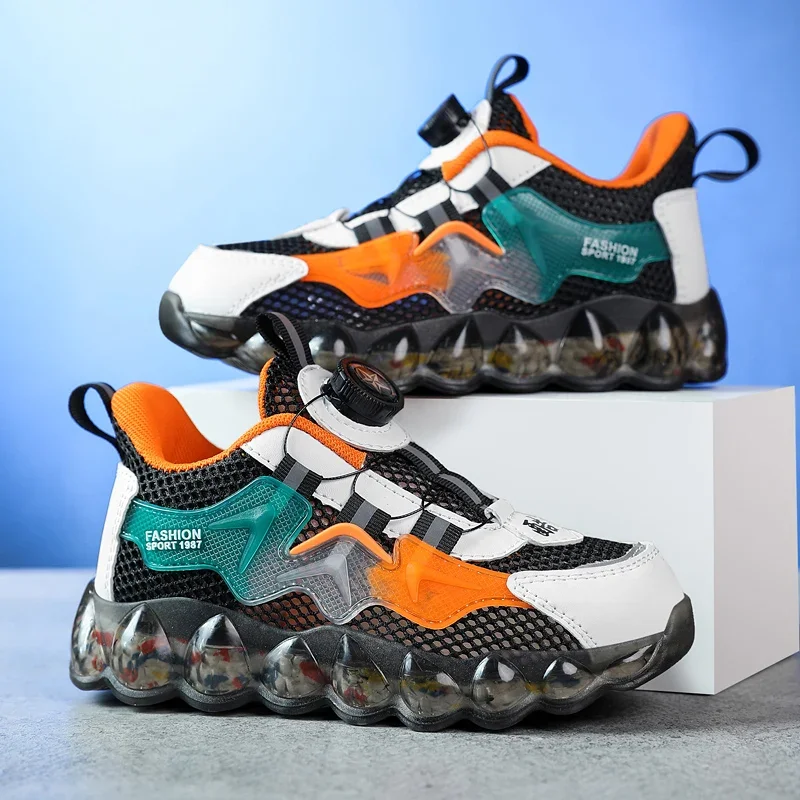 

Mesh for Kids Running Sneakers 2023 Boys Girls Breathable Comfortable Casual Sneakers School Sports Tenis Boy Shoes