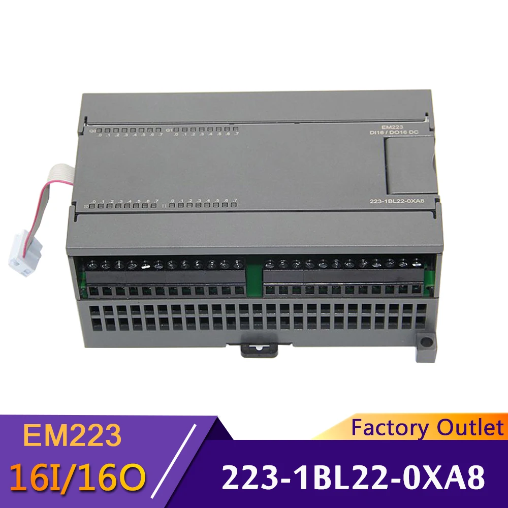 EM223 AMX 223-1BL22-0XA0 16I/16O совместимый цифровой модуль ФЛК 6ES7 223-1BL22-0XA0 Тип транзистора
