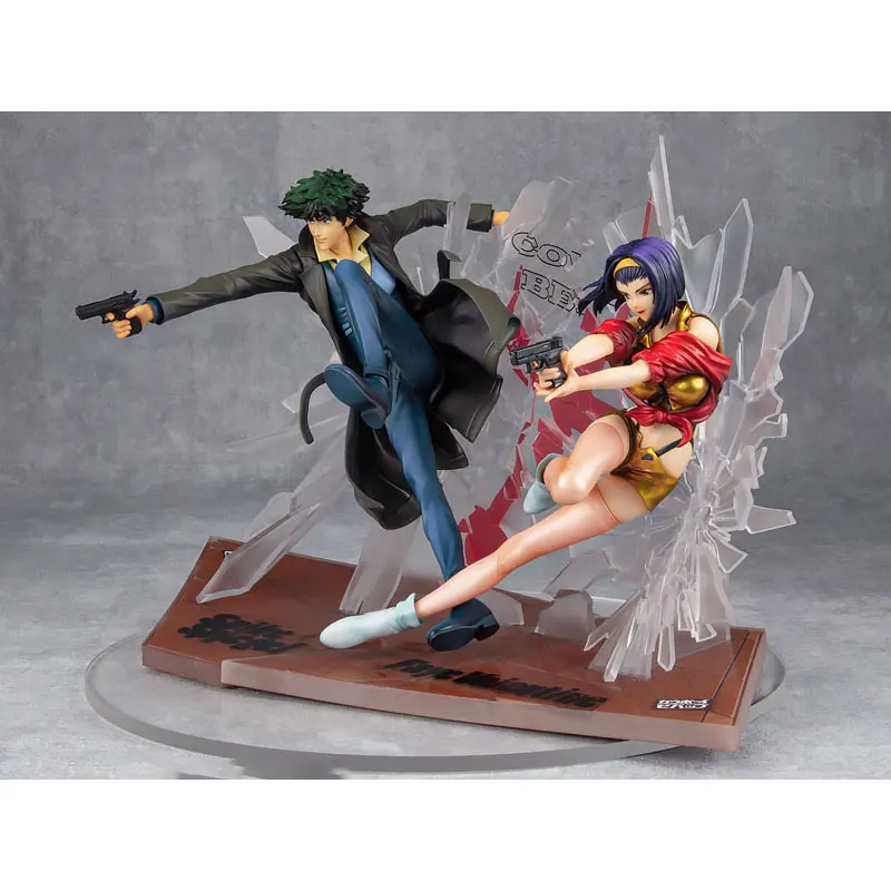 

[In Stock] Original Genuine MegaHouse MH Cowboy Bebop Spike Spiegel Faye Valentine GIG Anime Figure PVC Collectible Toys For