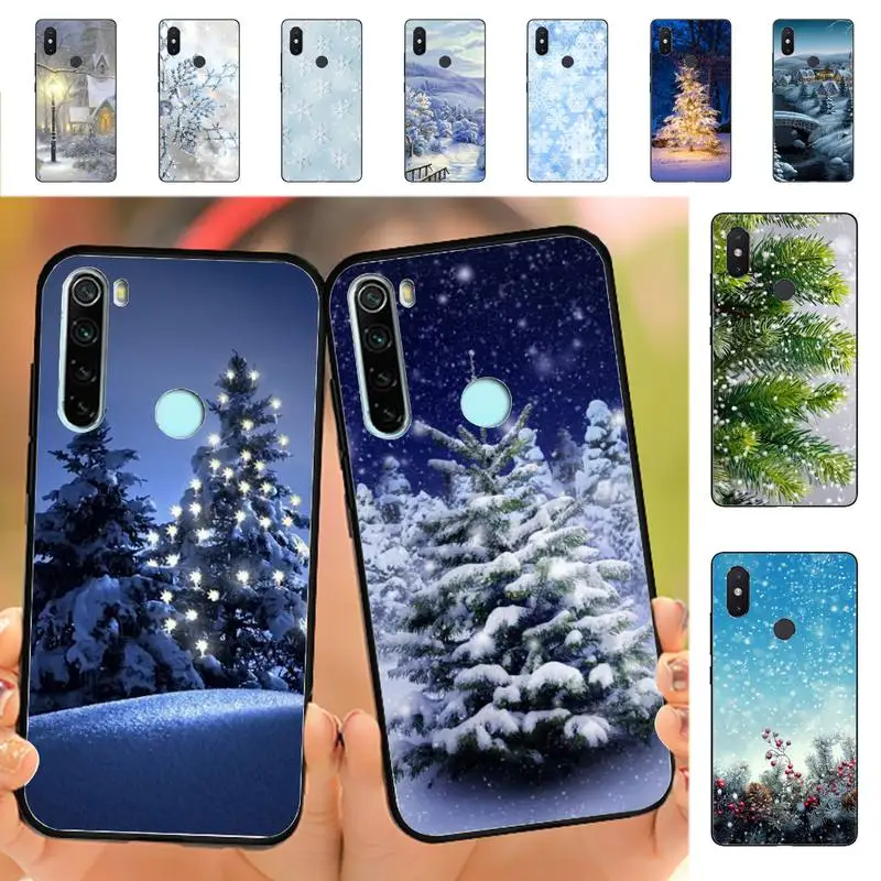 

Winter snow Merry Christmas Phone Case for Redmi Note 8 7 9 4 6 pro max T X 5A 3 10 lite pro