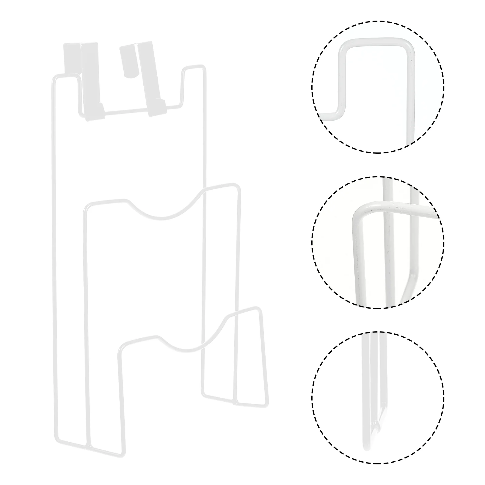 

Kitchen Cabinet Door Lid Holder Brackets Shelves Household Pot Cookware Wear-resistant Cooking Utensils Organizer Reusable Iron