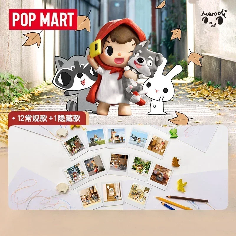 POP MART Chapter 1 Merodi After School Series: Коллекционная фигурка-сюрприз для декора рабочего стола, аниме-персонаж, милая модель (art.: 3920d87bb41bf) - 3920d87bb41bf