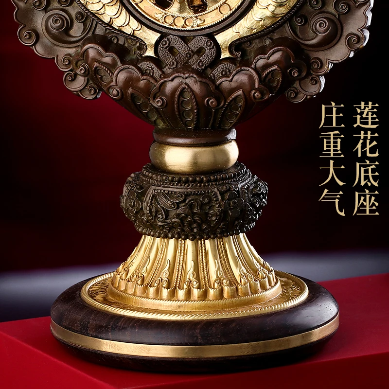 Буддизм Высококачественное латунное поклонение Буддийский реализм ДОМАШНЯЯ