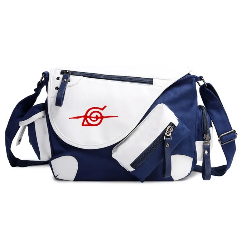 Холщовая повседневная сумка на молнии в стиле аниме Наруто Гаара сумки через