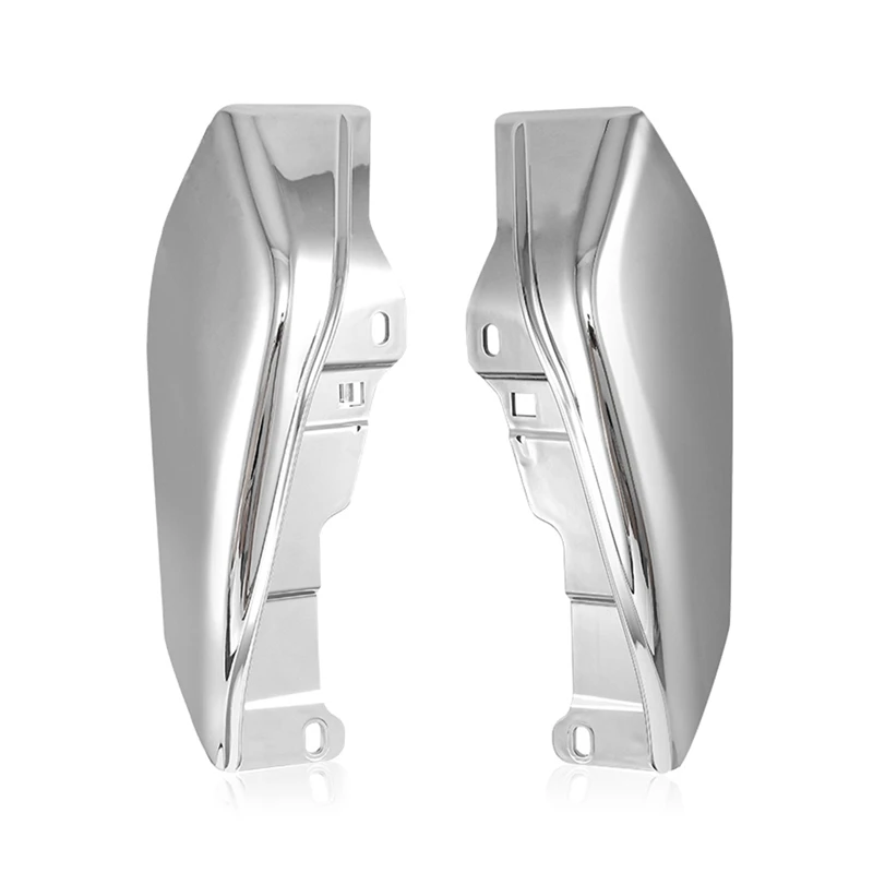 Хромированный тепловой щит для мотоцикла средней рамы дефлектор воздуха Touring