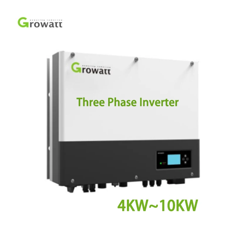 

GROWATT Three Phase Hybrid Converter 10kw SPH10000TL3-BH 5KVA EU Market 400v LifePo4 HV Battery Inverter Solar 8000 W