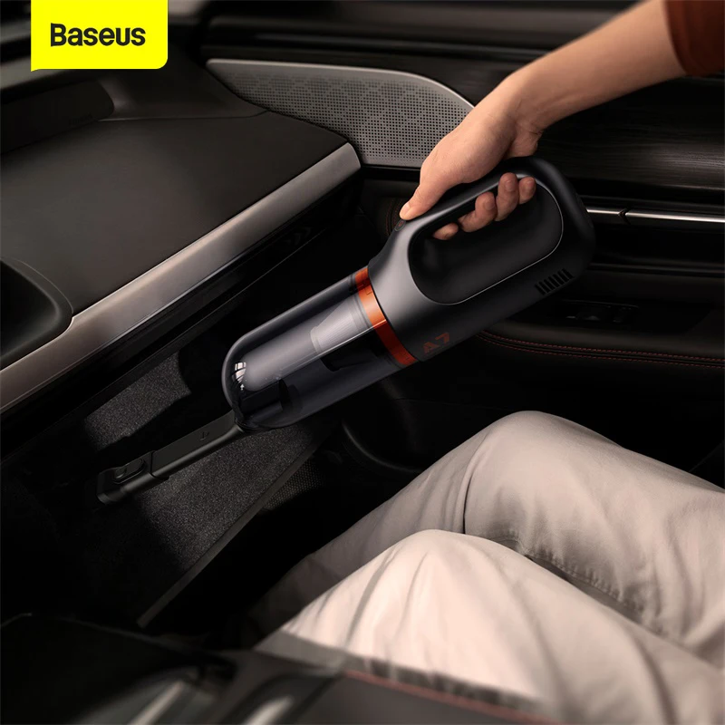 

Baseus A7 Wireless Car Vacuum Cleaner 6000Pa Suction Force 500ml Dust Capacity for Vehicle Cleaner Auto Cleaning Car Accessory