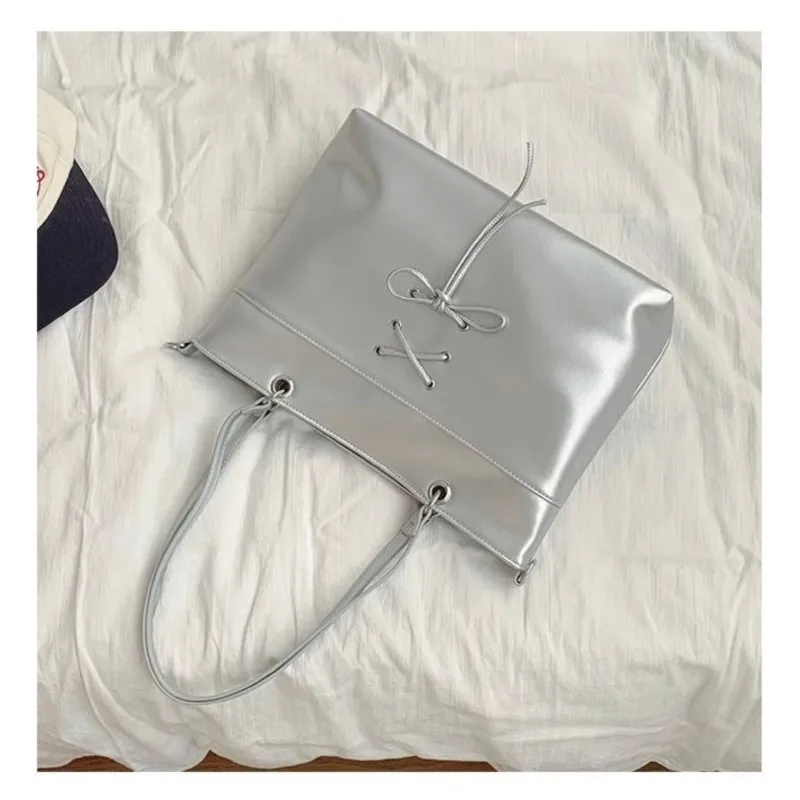 Милая женская сумка JIAERDI с бантом Y2k новинка 2024 шикарные повседневные Наплечные