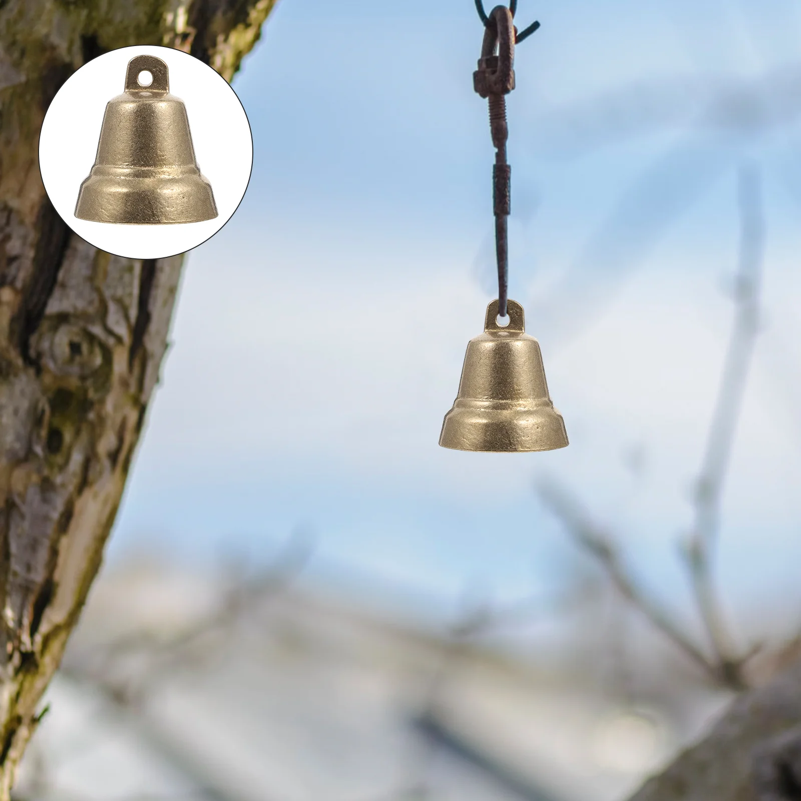 

Copper Bell Hanging Home Temple Copper Bell Pendant Metal Bell Hanging Pendant