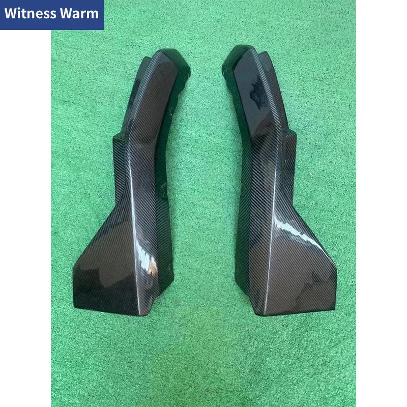 Кованое углеродное волокно Автомобильный задний угол обмотки сплиттер для BMW M3 M4