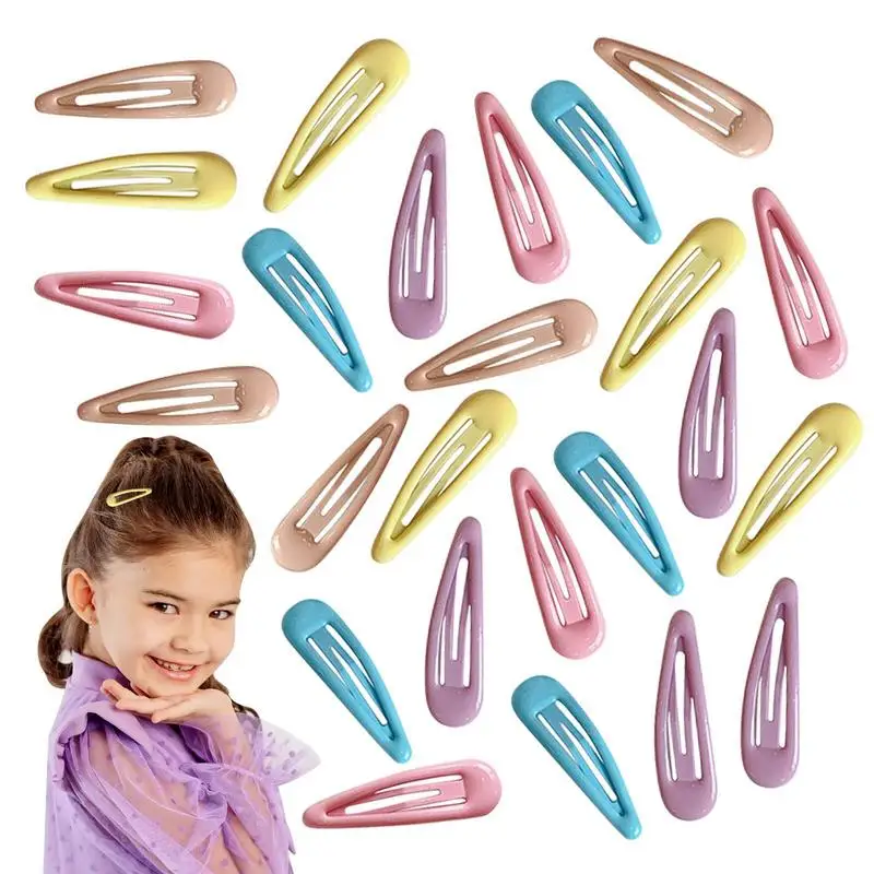 

30 шт., Нескользящие заколки для волос, карамельные цвета