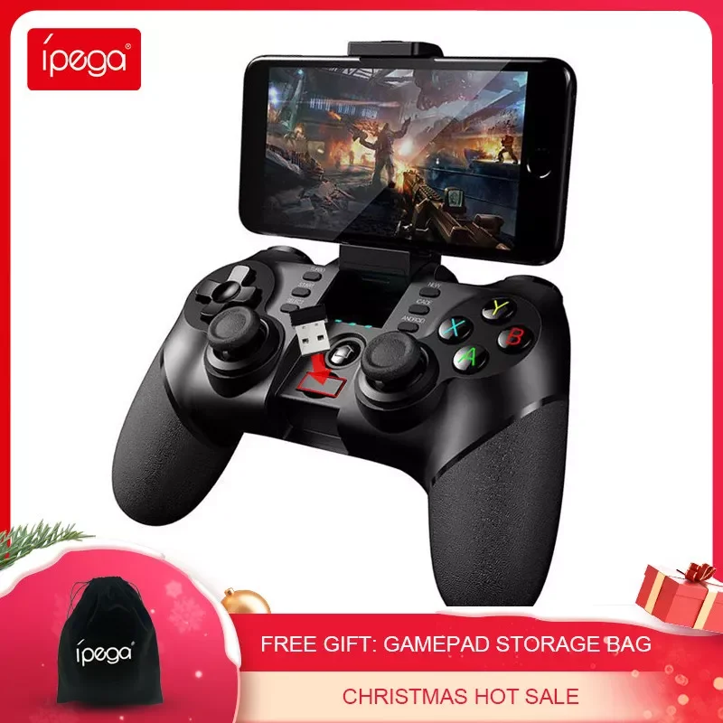 

upgrade PG-9076 Bluetooth Game Controller 2.4G Wireless Gamepad Arcade MFi Games Android PC PS4