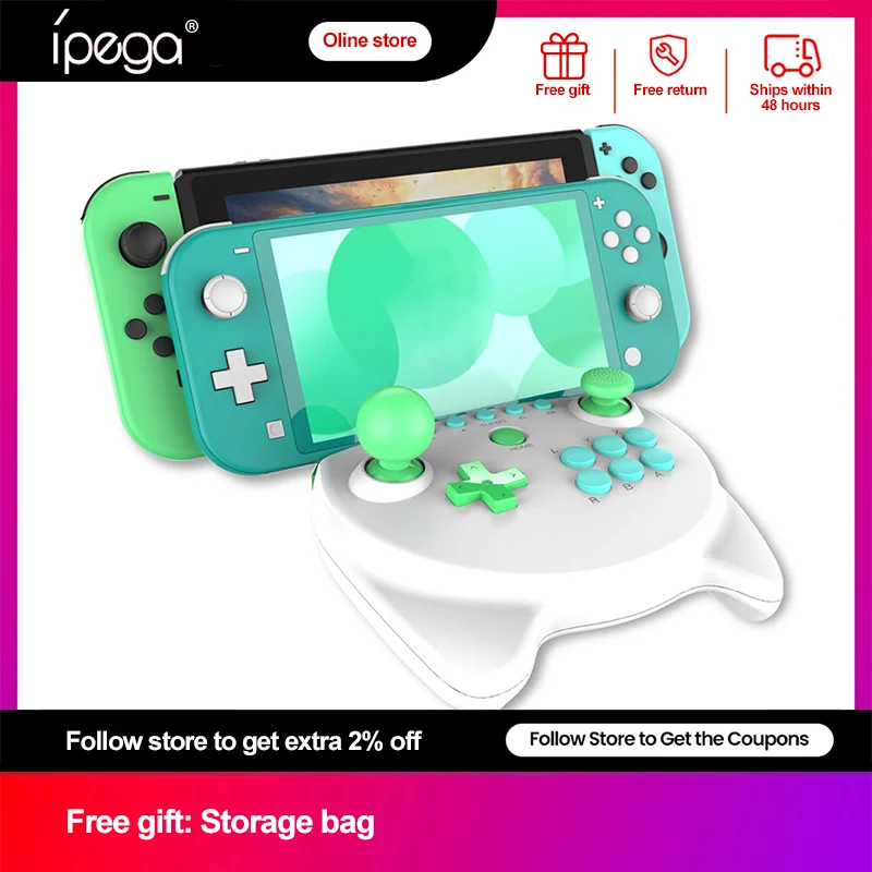 

Ipega PG-SW025 Game Controller Wireless Gamepad Table Games Console Control N·S Joystick for Nintendo Switch N-Switch Keyboard