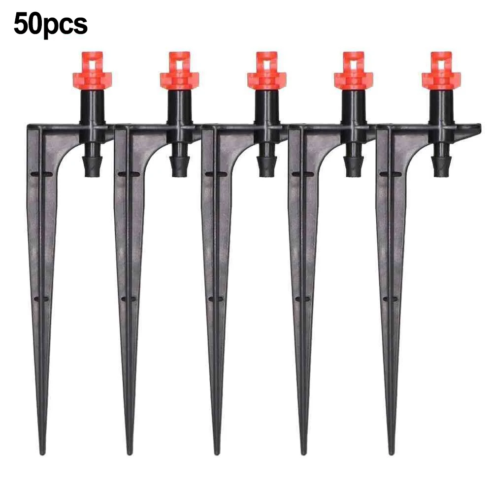 

Irrigation Dripper Drip Emitters Micro Spray Adjustable 90/180360° Garden Water Flow Irrigation Drippers For 4/7mm Watering Kits