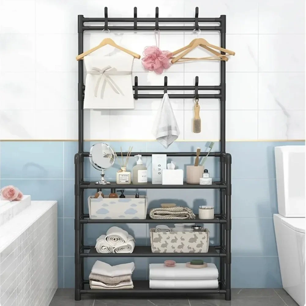 Многослойная Деревянная Полка Для Обуви Настенный Органайзер Хранения Пальто