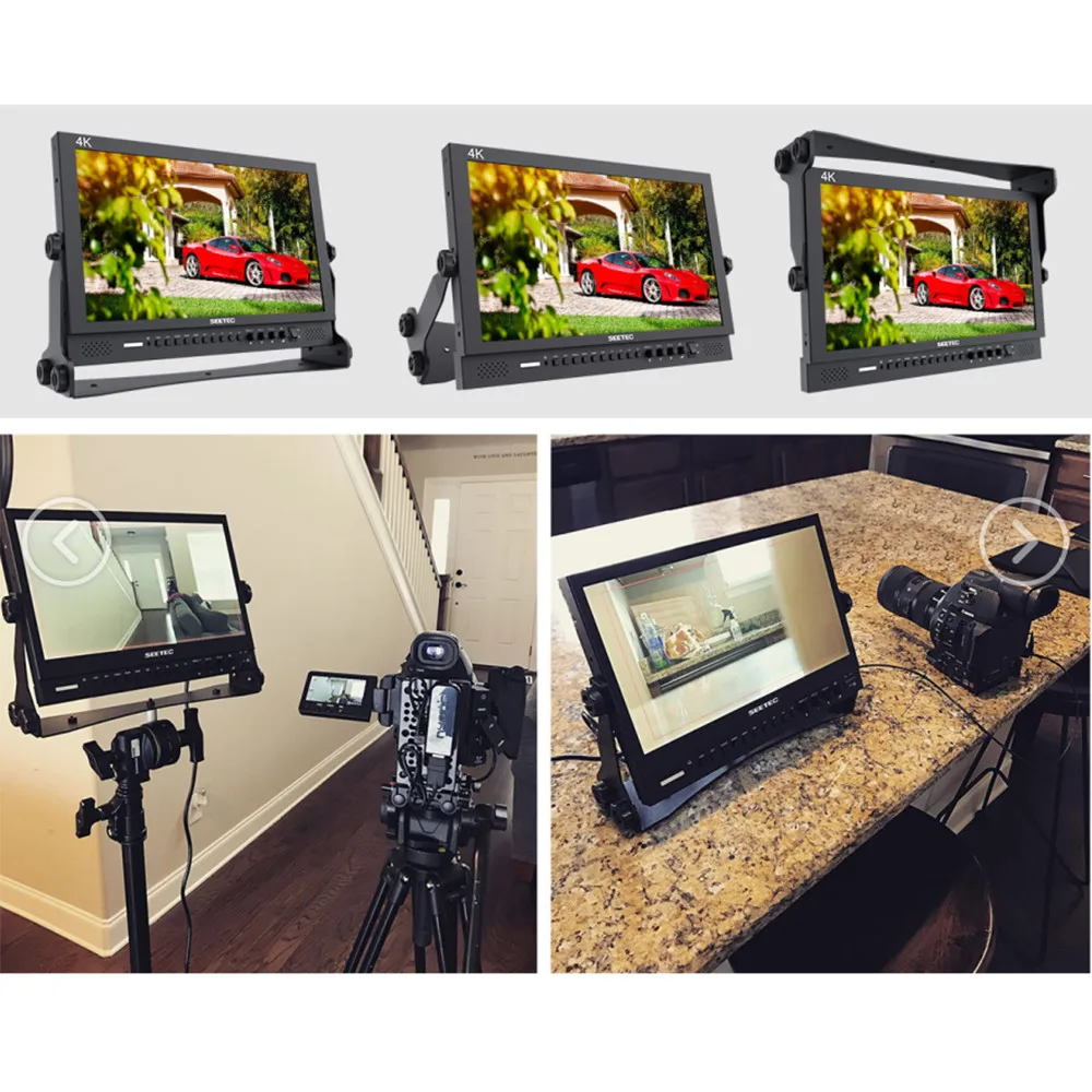Seetec P173-9HSD 17 3 &quotIPS 4K Broadcast ЖК-монитор из алюминия 1920x1080 с 3G-SDI HDMI AV YPbPr LCD Director Mointor