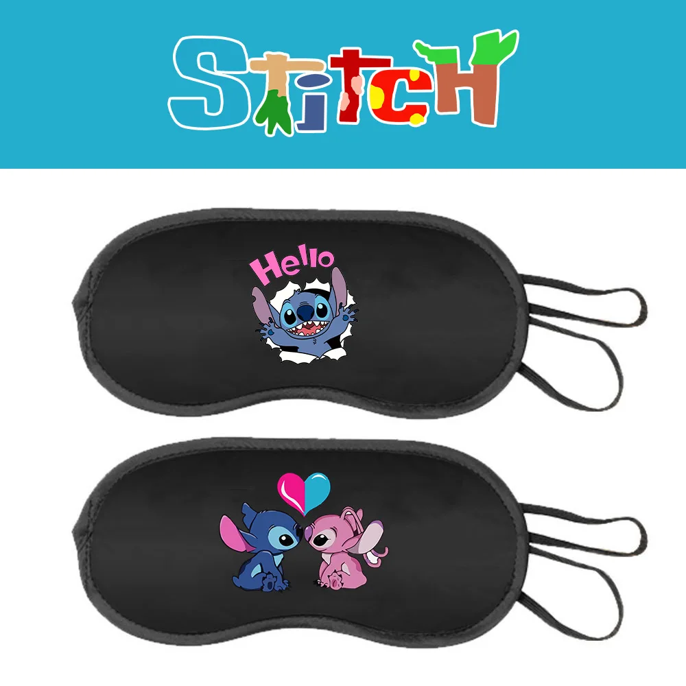 

Disney Animation Action Figure Stitch Series Cartoon Cute Eye Mask Stitch Sleeping Eye Mask Neutral Adult Children Birthday Gift