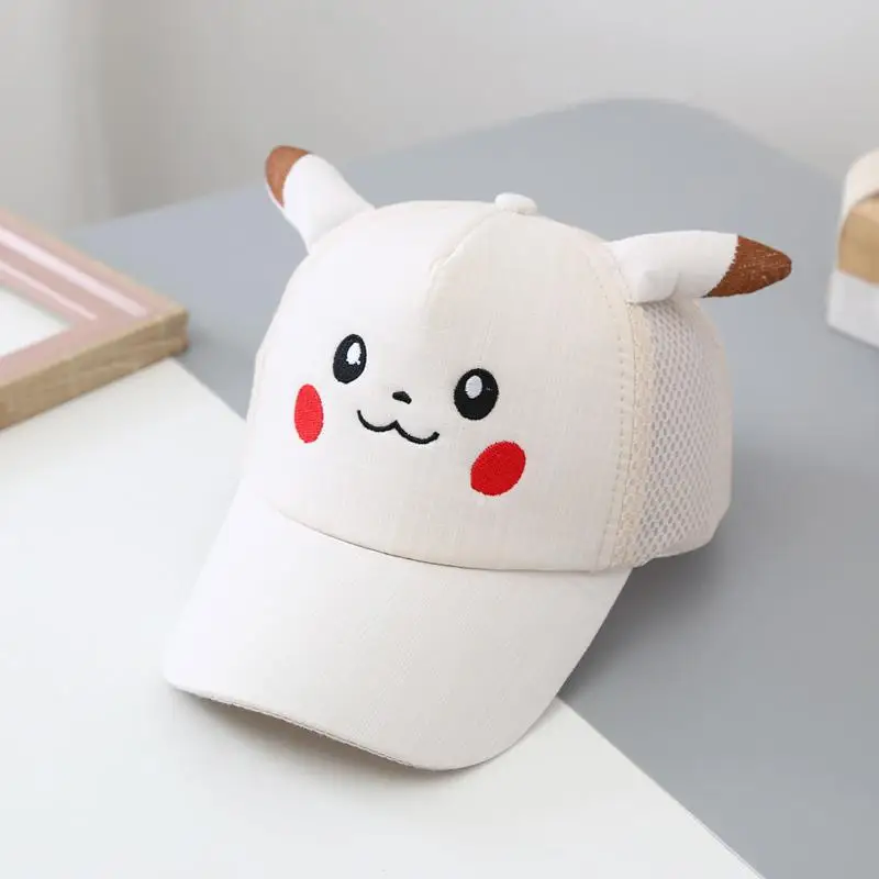 Бейсболка С Изображением Покемона Пикачу Регулируемая В Стиле Хип-хоп Аксессуар