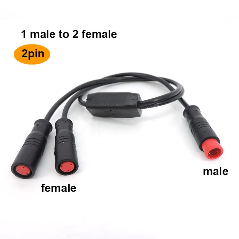 

Водонепроницаемый разветвитель Julet 9 мм 2-контактный M8