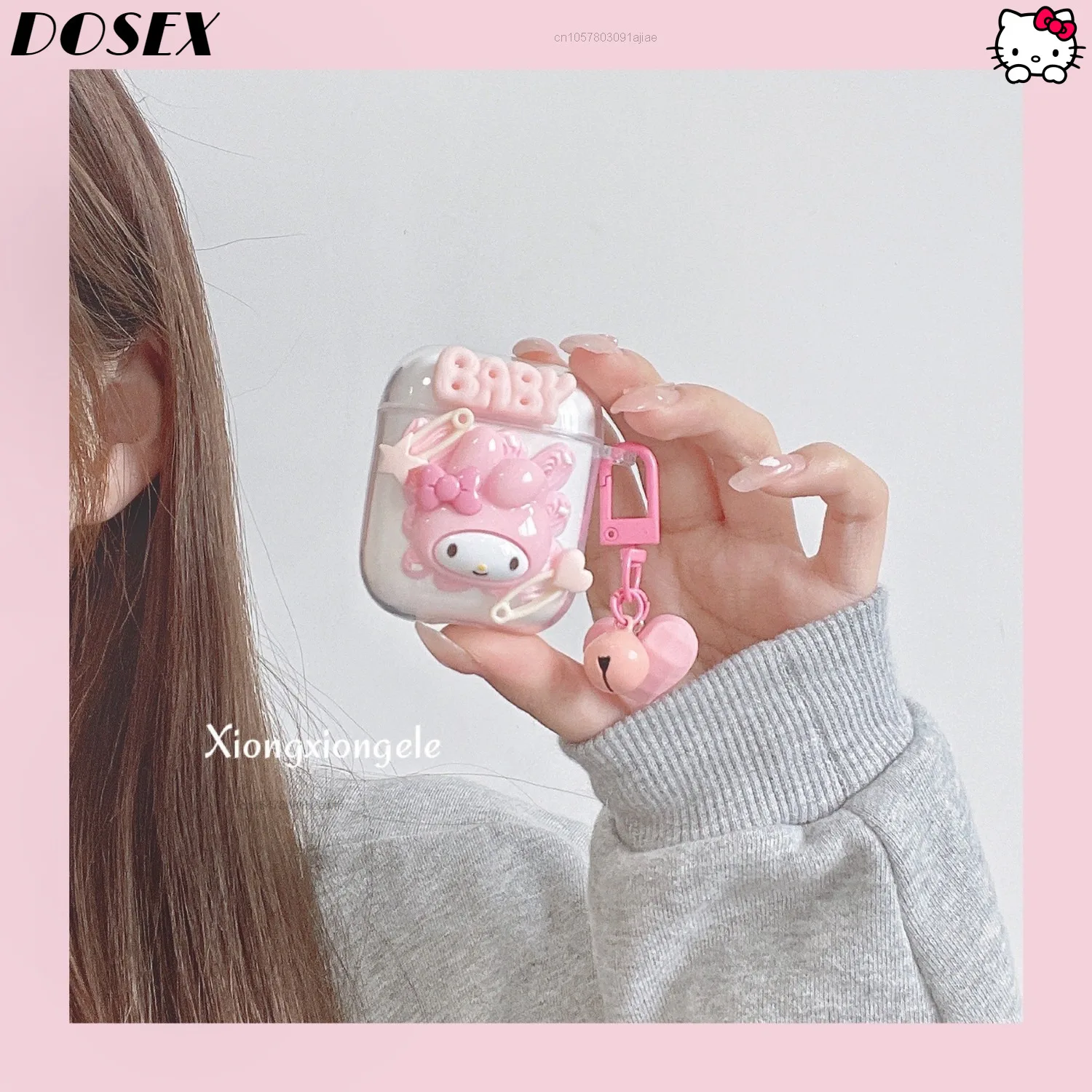 Sanrio Kawaii модная Мелодия Cinnamoroll защитный чехол для Airpods 2 3 беспроводная Bluetooth
