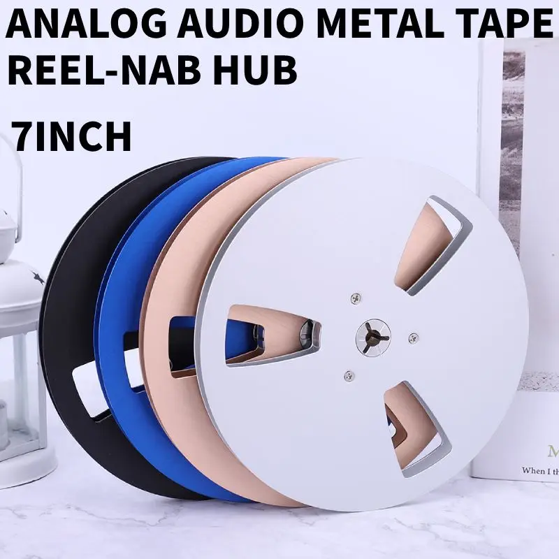 

7-дюймовая пустая лента, катушка с гибким сопротивлением, 2/3 отверстий, стандартная катушка 1/4, пустая катушка, пустая стойка для поддона для Studer ReVox/TEAC/BASF
