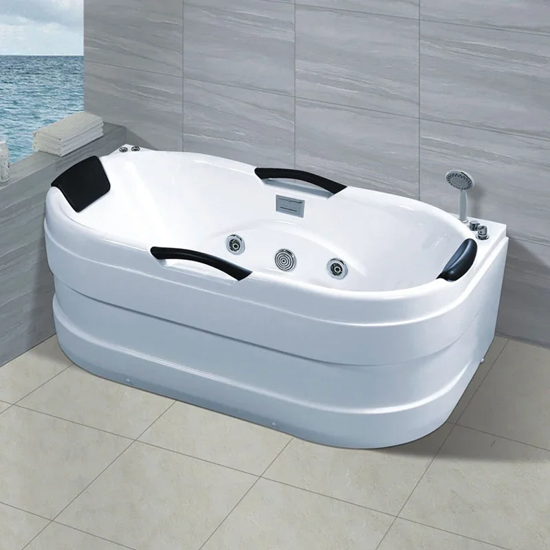 Современная акриловая ванна Jakuzzi для дома гидромассажная серфинга водопад