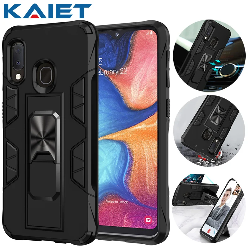 

Shockproof Phone Case For Samsung A01 A10E A20E A10 A20 A40 Magnetic Kickstand Armor Back Cover For Galaxy A30 A50S A70 A80 A90