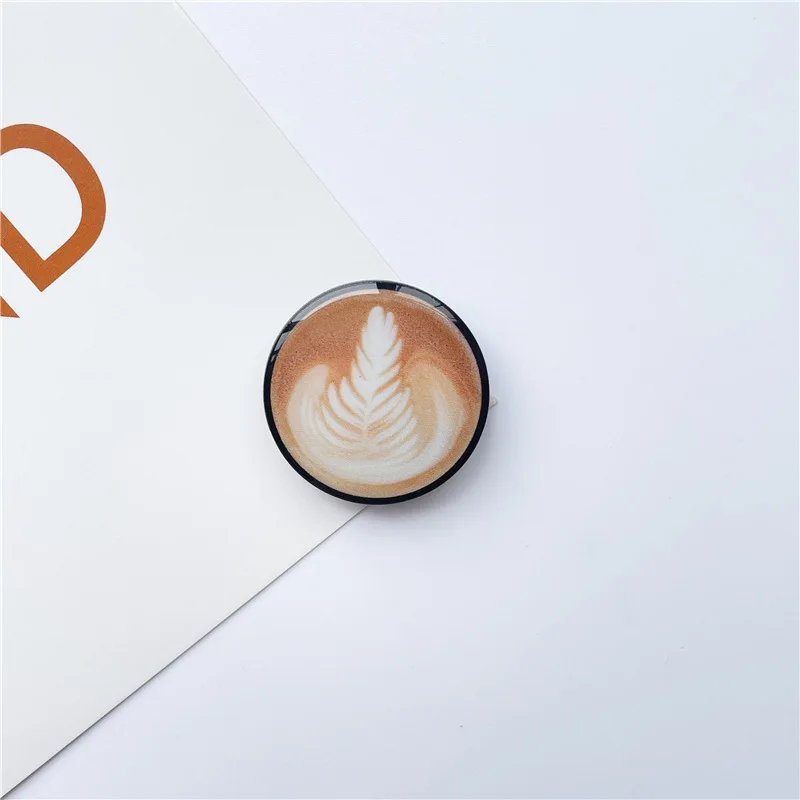 creative coffee holder for phone universal mobile stand for iphone 12 pro collapsible telephone car bracket accessories free global shipping