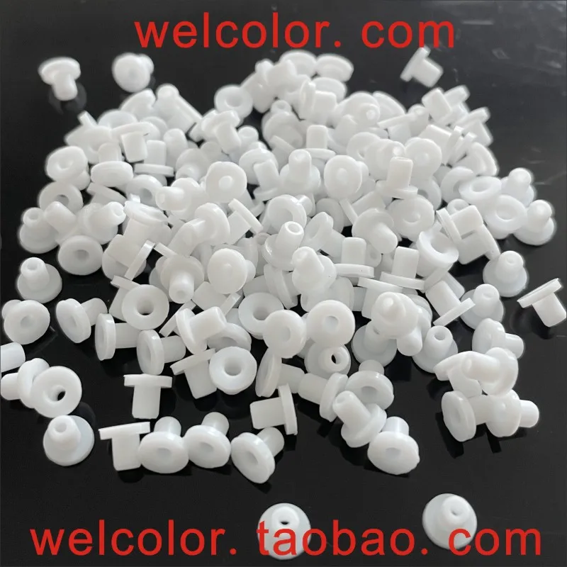 1000 шт. 2 3 4 5 6 7 8 9 мм белая силиконовая резиновая стандартная заглушка пылезащитные