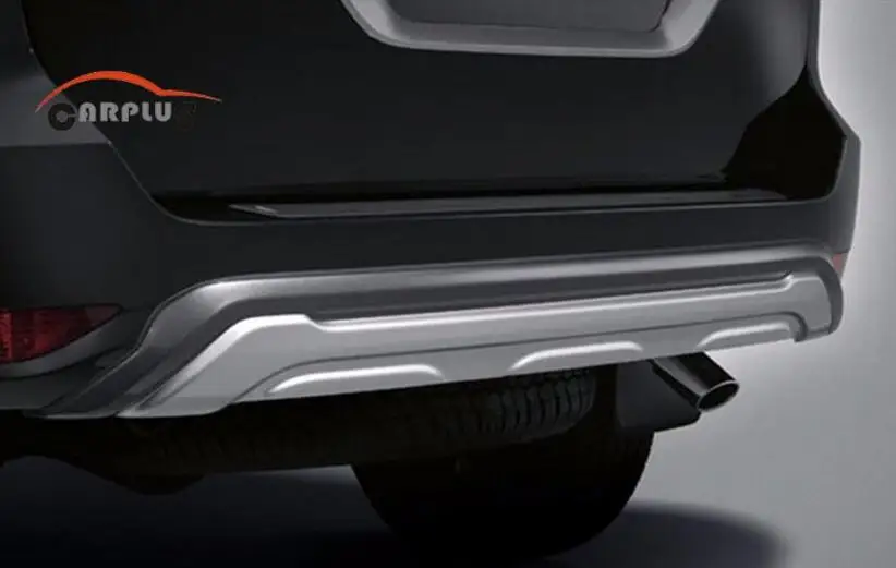 Фото Подходит для Toyota Fortuner 2015 2016 2017 нержавеющая сталь передний и задний бампер автомобиля защитная пластина №2
